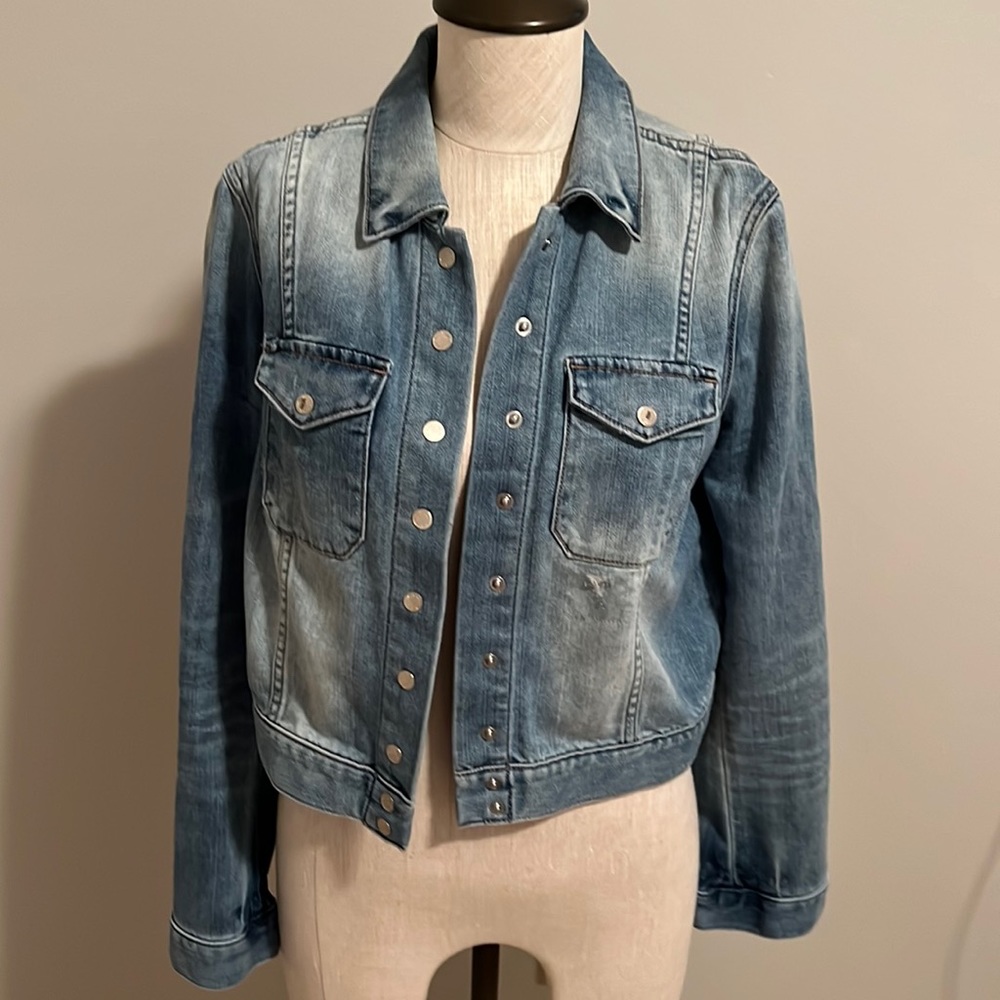 White House Black Market jean jacket